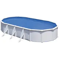Gre Fidji Steel Walls 610x375x120 Cm Pool Blanc 610 x 375 x 120 cm