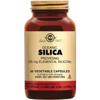 Solgar Silice Océanique - Os/Cartilages - Beauté Peau, Cheveux, Ongles - 50 gélules végétales 50 pc(s) Capsule(S)
