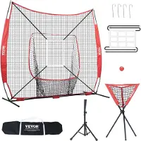 Vevor Filet d'Entraînement de Baseball Softball 244x211 cm