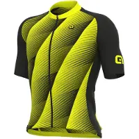 ALÉ Square Short Sleeve Jersey Jaune L Homme