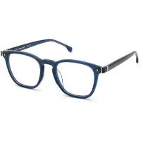Lozza Lunettes de Vue - - VL4389 - Bleu transparent - Acétate - Ronde
