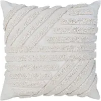 House Nordic Coussin Albany White - 45x45 cm Polyester/Coton