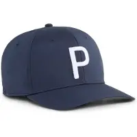 Puma Hommes, Casquette, Heritage P Cap UE, Bleu