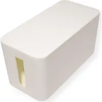Value Kabel-Box, klein, wei