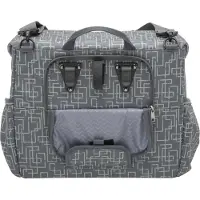 New Looxs Mondi Joy Sac double matelassé 38L gris