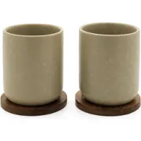 Bredemeijer Mug à Thé Bredemeijer Silhouette Umea Clay 200ml (Set de 2)
