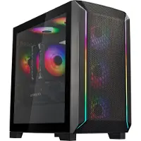 Silverstone FARA 312 Boîtier Micro-ATX, verre trempé