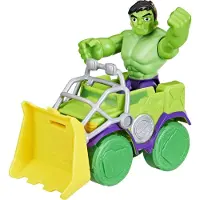 Spidey and his Amazing Friends - Zestaw Figurków Marvel Spidey z Hulk Wrecking Truck