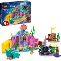 LEGO Disney Princess La Grotte de Cristal d'Ariel 43254 - Ensemble de Construction 141 Pièces, 4+ Ans