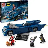 LEGO Batman With Batmobile Vs. Harley Quinn And Mr. Freeze Construction Game Bleu Enfants