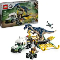 LEGO Jurassic World Mission Dinosaure : Camion de Transport de l'Allosaure 76966