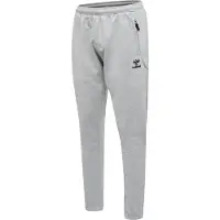 Hummel Pantalon de sport 'Move Grid' gris / noir / blanc