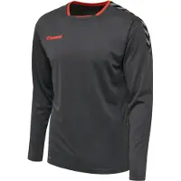 Hummel T-Shirt fonctionnel 'Poly' gris / rouge orangé