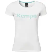 Kempa Handball Graphic T-shirt manches courtes dames t-shirt d'entraînement blanc taille L