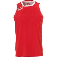 Kempa Player Reversible Sleeveless T-shirt Rouge 116 cm Enfants