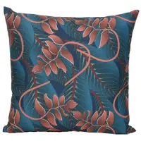 Décoris Coussins BLULY - Bleu - 45x45 cm