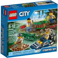 LEGO 60066 City - Kit de démarrage de la police des marais