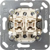Albrecht Jung GmbH & Co. KG Jung 539 U Bouton-poussoir double 2 inverseurs