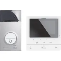 Legrand Kit vidéo Flex ONE avec poste de porte LINEA 3000 (1 ou 2 boutons d'appel), CLASSE 100 V16E, 1 pièce.