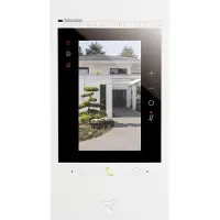Bticino Unité vidéo d'intérieur Classe 300EOS avec Net atmo, compatible avec la domotique et lavocale, 1 pièce.