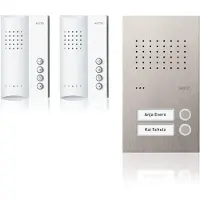 Ritto By Schneider Ritto RGE1818425 Système d'interphonie audio en acier inoxydable