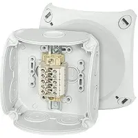 Hensel Atšakinė suspensija 104x104x70 5x4mm2 CU/AL IP66 pilka RK 0405 T (62000174)