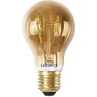 Ledvance Ampoule LED SMART+ WiFi Filament Classic, lumière blanche réglable, forme A, verre sans plomb, finition dorée, 6 W (équivalent 40 W), 470 lm, couleur de lumière variable, Wi-Fi, gradable
