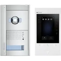 Bticino Kit vidéo « Flex"ONE », poste extérieur SFERA, caméra « Night & Day », CLASSE 300EOS, 1 pièce.