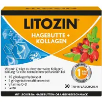 Queisser Pharma GmbH & Co. KG LITOZIN Cynorrhodon + collagène Flacons à boire, 30 ml de solution