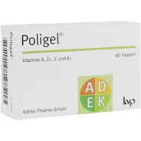 Köhler Pharma GmbH Poligel, capsules, boîte de 60 capsules