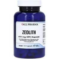 Hecht-Pharma Gmbh Zéolithe 400 mg GPH gélules pour la purification du corps, 120 gélules