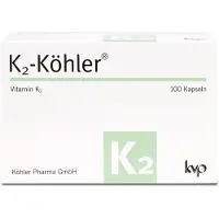 Köhler Pharma GmbH K2-Köhler gélules contribue au maintien d'une ossature normale et à une coagulation sanguine normale, 100 gélules