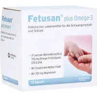 Intercell-Pharma GmbH Fetusan plus Omega-3, 72 capsules