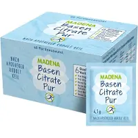 Madena GmbH & Co. KG BasenCitrate pur d'après le pharmacien Rudolf Keil, sachets-portions, 60 pcs. Sachets