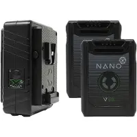 Core SWX Kit de batterie Core SWX Compact NANO V-Mount avec chargeur (2x NANO-V98 et 1x GPM-X2S)