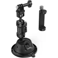 SmallRig 4275 Kit de support portable à ventouse pour caméras d'action/téléphones portables SC-1K