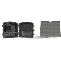 Brinno Asp1000-p Solar Power Kit Argenté