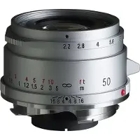 Voigtländer Color-Skopar 50mm F/2.2 VM Mount silver