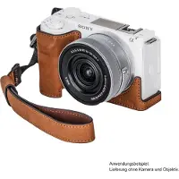 SmallRig Leather Case Kit for Sony ZV-E10 II (Brown) 4889