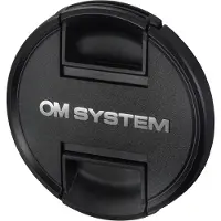 OM SYSTEM LC-95, Bouchon d'objectif, Noir