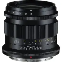 Voigtländer Nokton 28 mm F/1.5 ASPH Z-mount noir