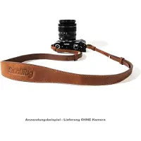 SmallRig 5209 Bandoulière universelle en cuir pour appareil photo (marron)
