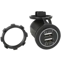 ACV Adaptateur de charge USB 12/24V USB-A 2x5V 2.1A Install.