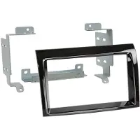 ACV Adaptateur de façade 2-DIN pour Fiat / Citroen / Peugeot (tableau de bord ouvert) piano