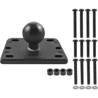 Ram Mounts Base de couvercle de réservoir de frein/embrayage centré - B Size Ball