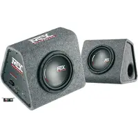 MTX Audio Amplified RTP8 Classe-D Subwoofer avec caisson de basses Ø20 cm 120 W RMS