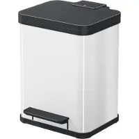 Hailo Öko Duo 11 + 11 Litres Blanc