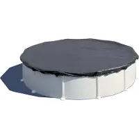 Gre Accessories Cover For Round Pools Marron 730 cm