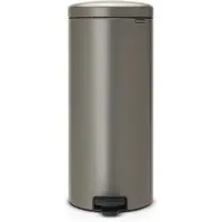 Brabantia NewIcon Poubelle à Pédale 30 Litres Platine