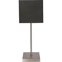 Brilliant Lampe de table noire Aglae